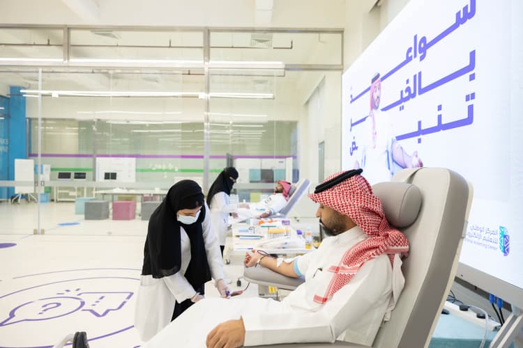 حملة التبرع بالدم "سواعد بالخير تنبض"