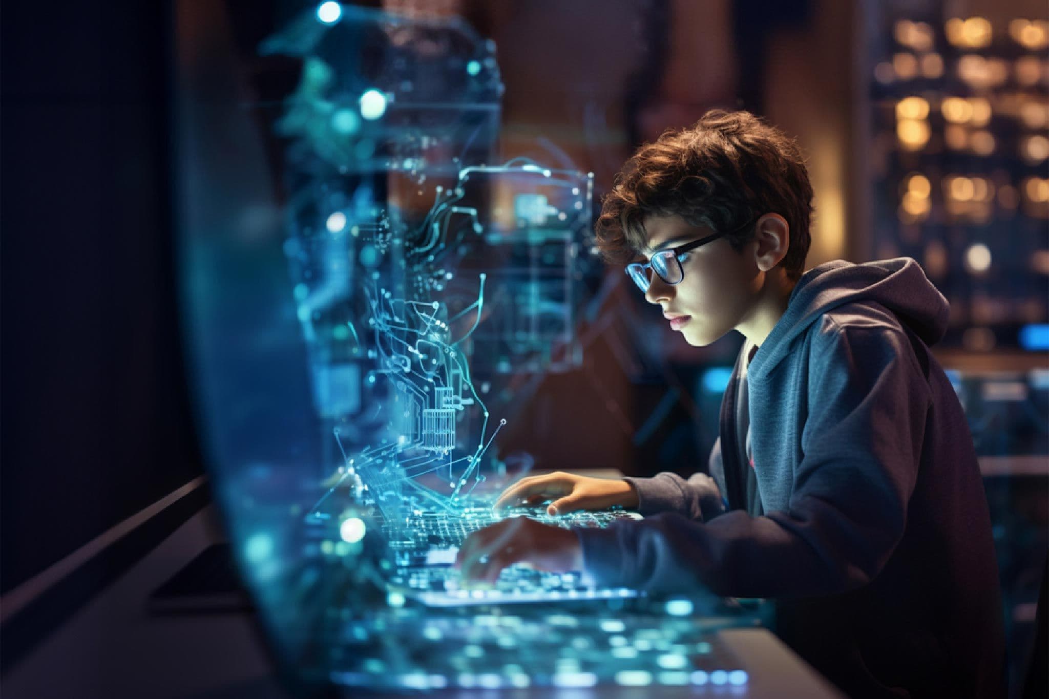 المركز يطلق "إطار الذكاء الاصطناعي في التعليم الرقمي"