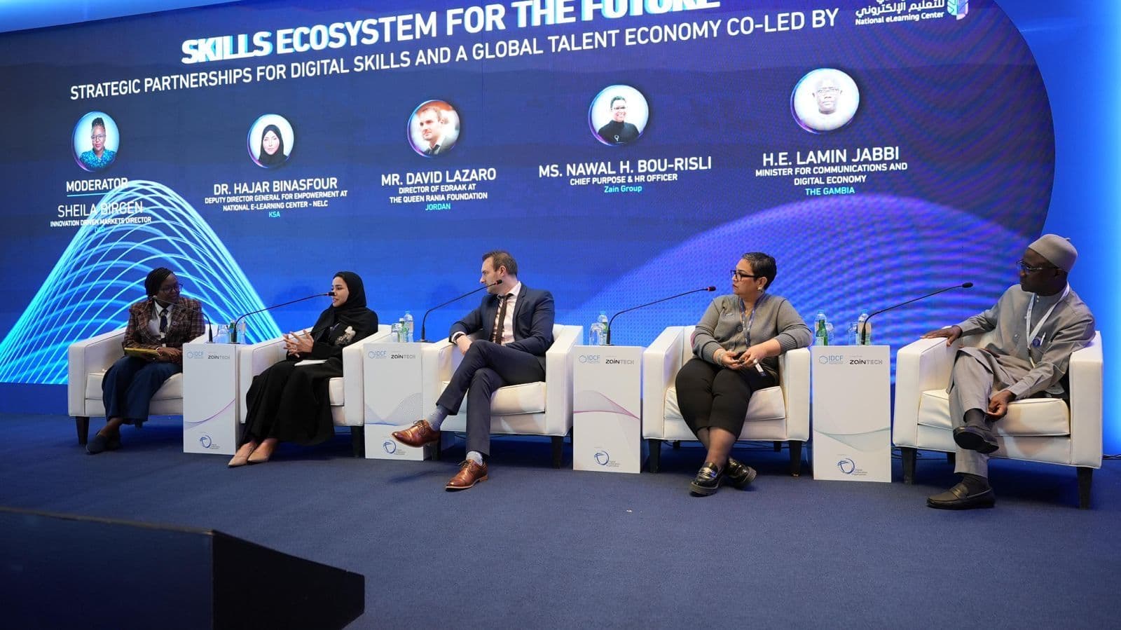 المركز الوطني للتعليم الإلكتروني يشارك في جلسة حوارية في المنتدى الدولي للتعاون الرقمي (IDCF)